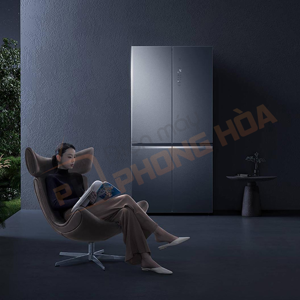 Tủ lạnh 550l Xiaomi Mijia thiết kế 4 cánh sang trọng