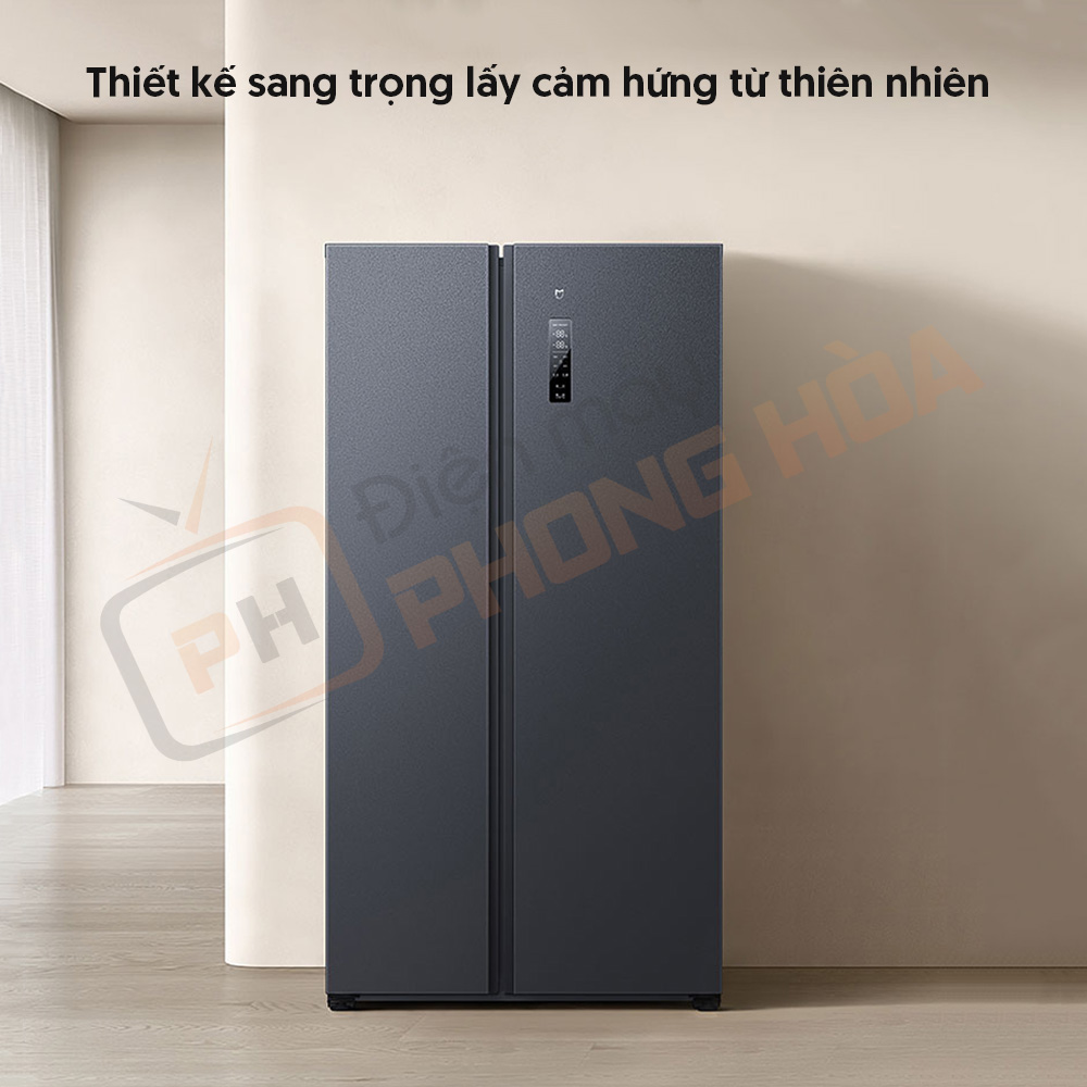 Mẫu tủ lạnh side by side Xiaomi Mijia 610L