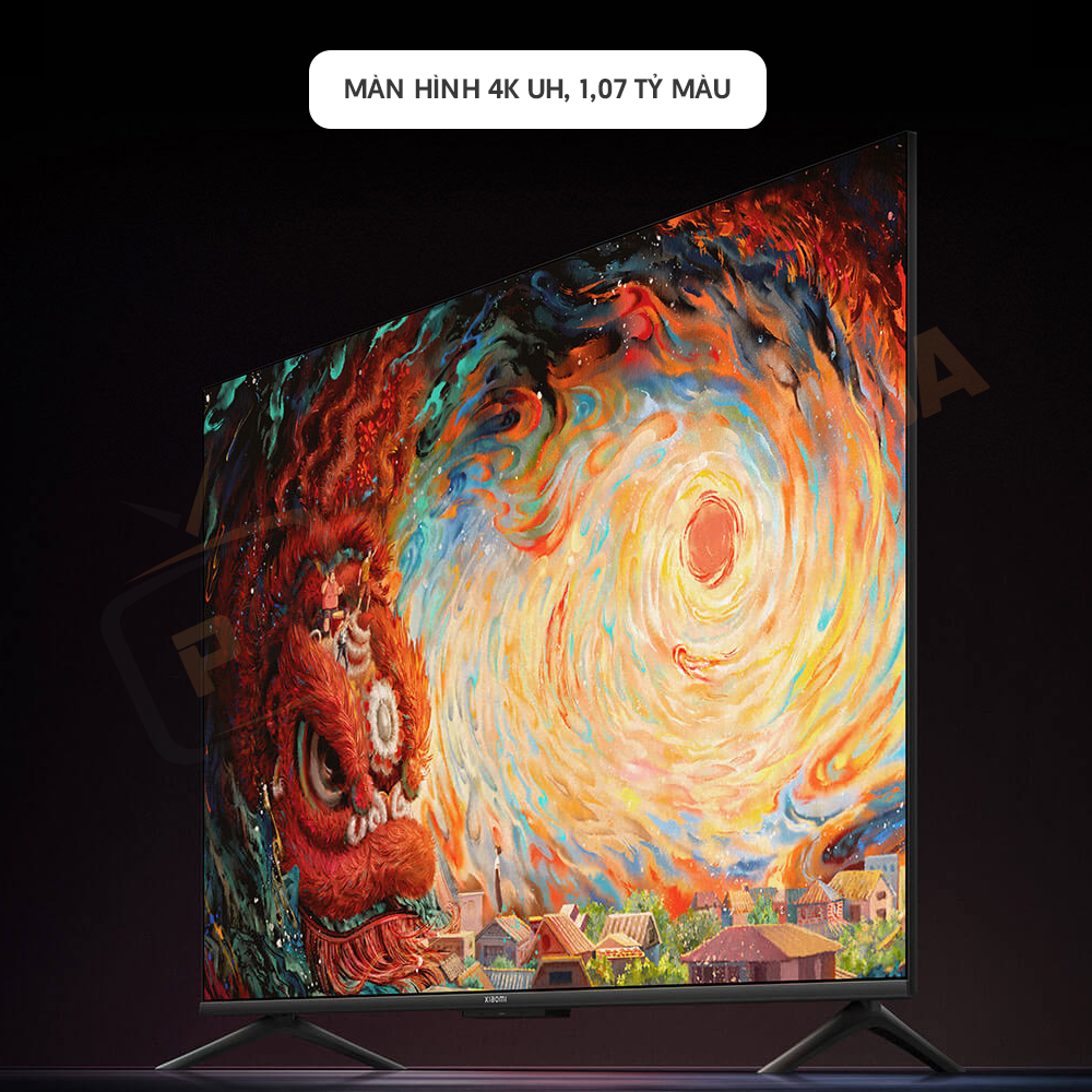 Tivi Xiaomi A 65 màn hình 4k với 1.07 tỷ màu