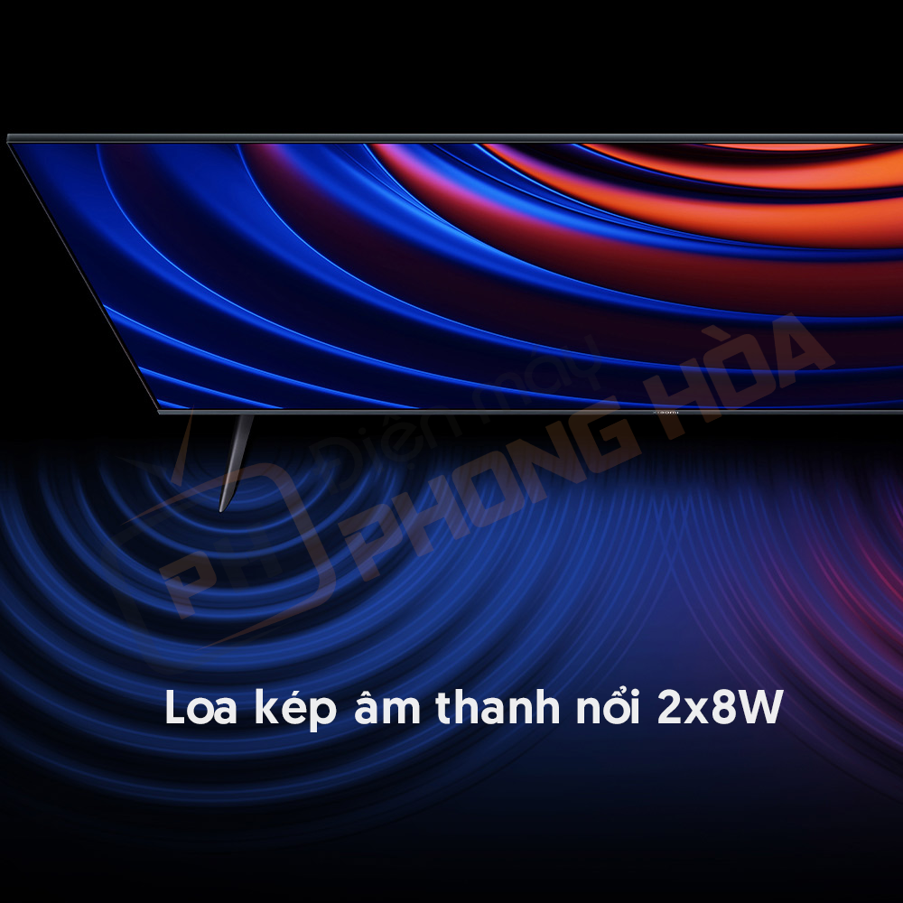 Xiaomi 43 A Pro sở hữu dàn loa kép nổi 2x8W