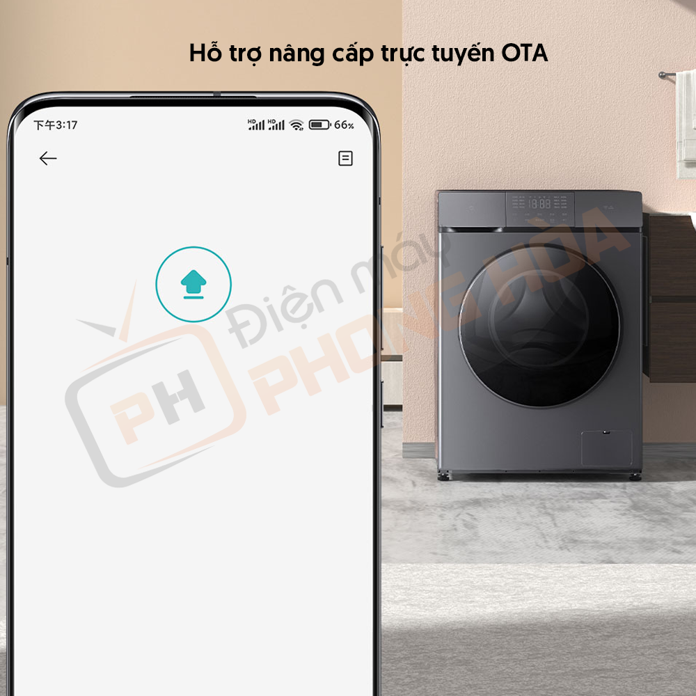 Không chỉ điều khiển trực tiếp mà còn điều khiển theo dõi qua App