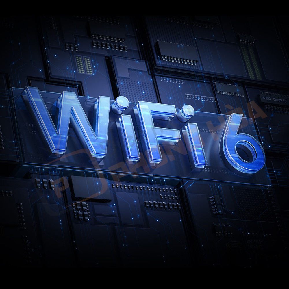 Hỗ trợ chuẩn truyền dẫn không dây Wi-Fi 6 với tốc độ cao và độ trễ thấp hơn