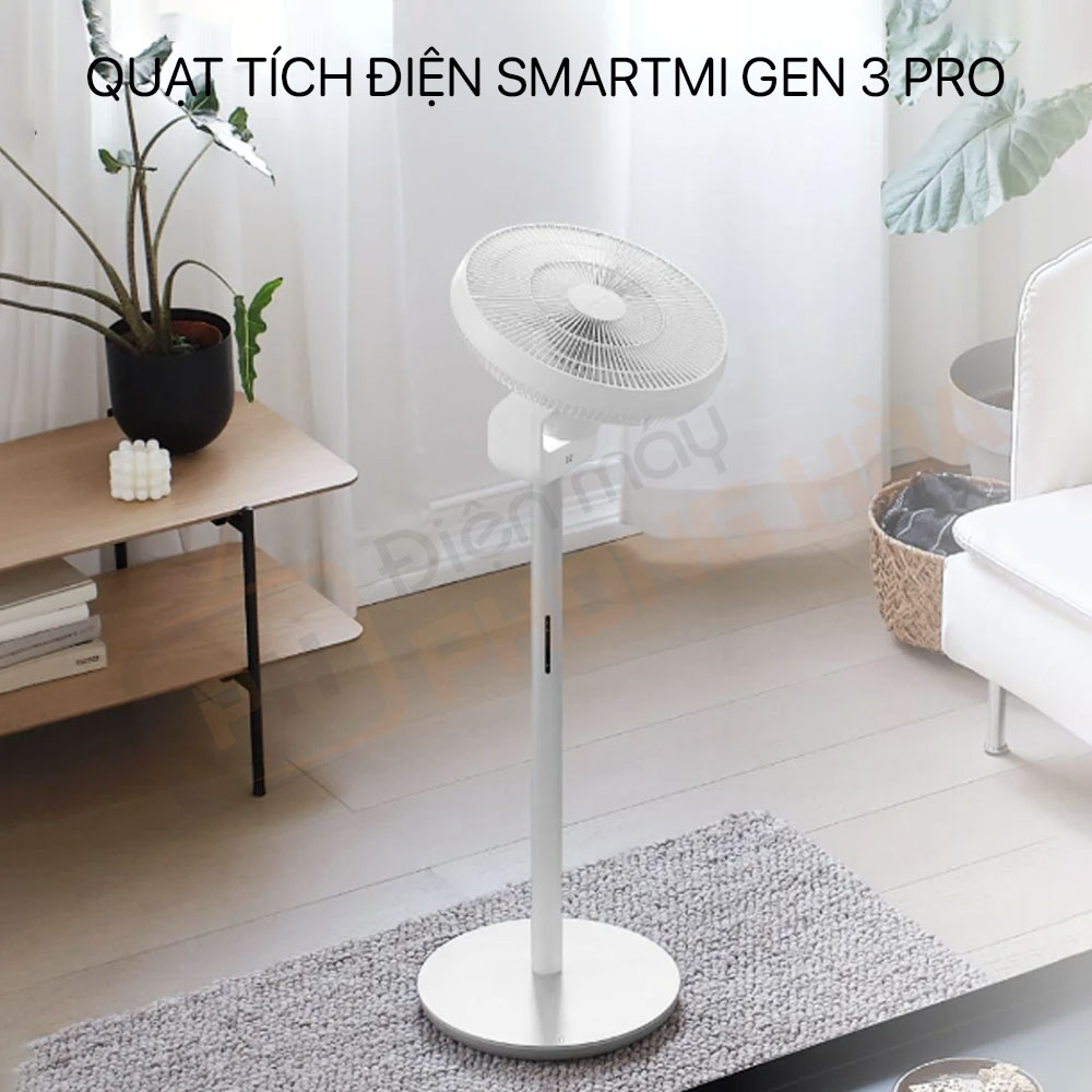 Quạt tích điện thông minh Smartmi Xiaomi Gen 3 Pro