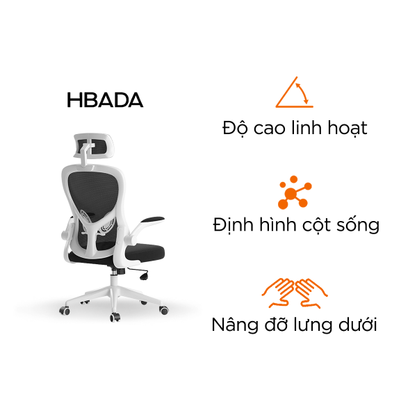 Ghế Xoay Công Thái Học Xiaomi HBADA HDNY163