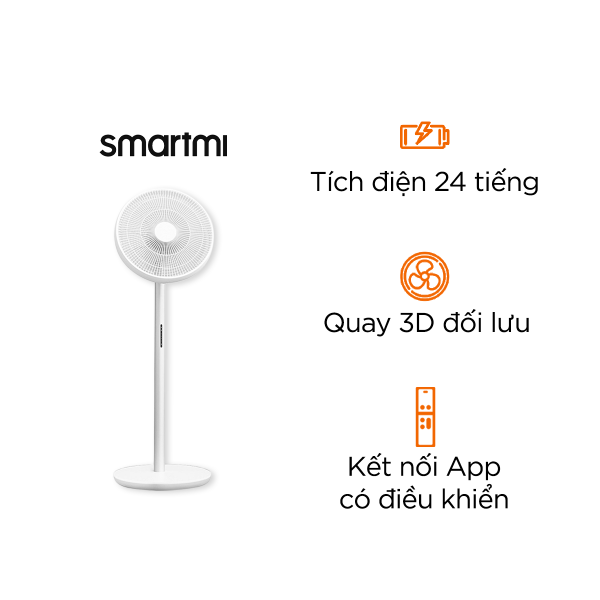 Quạt Tích Điện Xiaomi Smartmi Gen 3 Pro