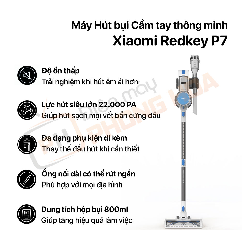 Máy hút bụi cầm tay Xiaomi Redkey P7