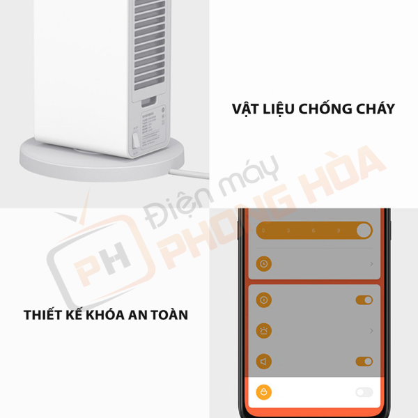 Quạt Sưởi Thông Minh Xiaomi Smartmi
