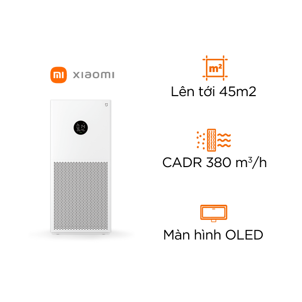 Máy Lọc Không Khí Xiaomi 4 Lite - Bản Quốc Tế