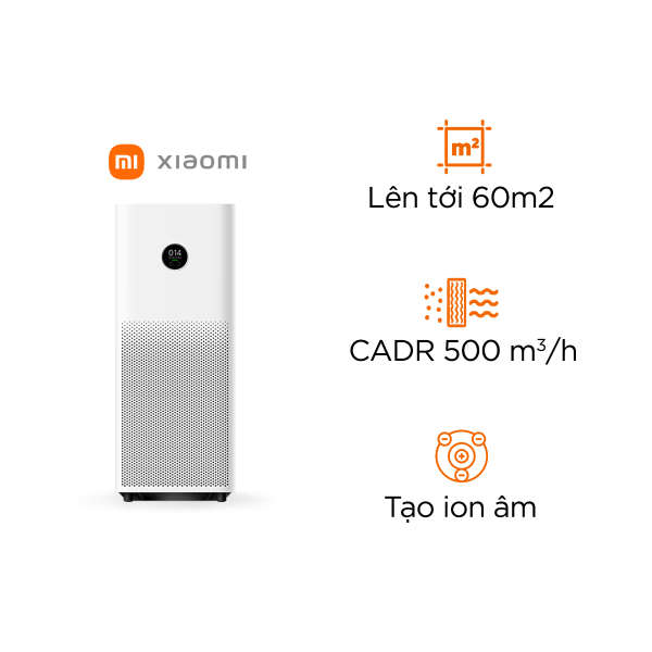 Máy Lọc Không Khí Xiaomi 4 Pro – Bản Quốc Tế