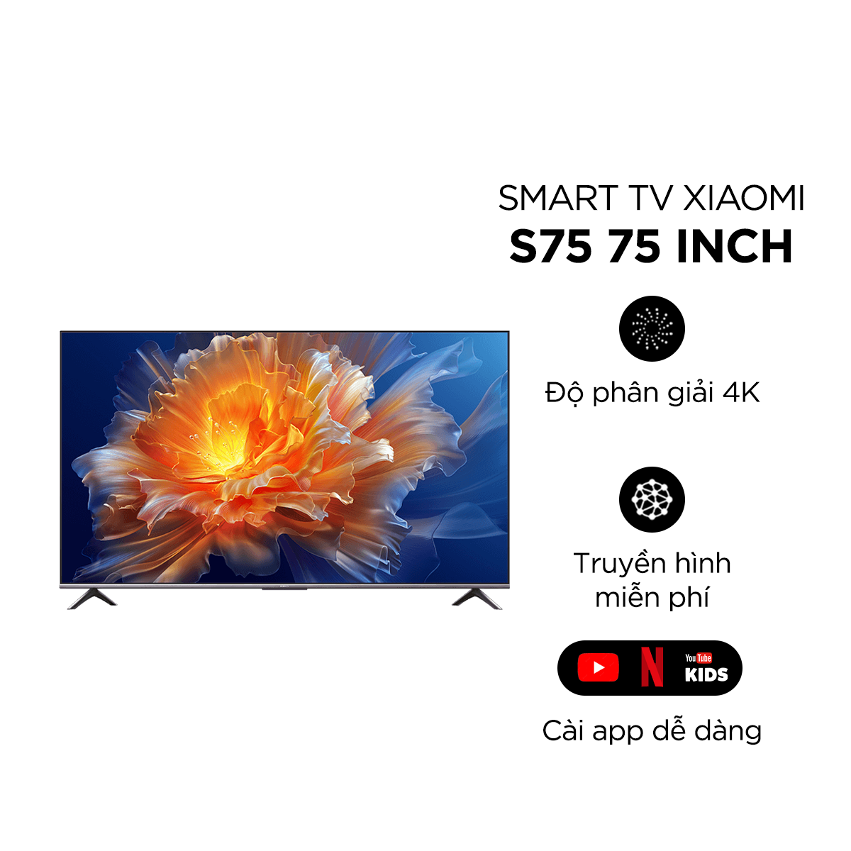 Smart Tivi Xiaomi S75 Mini LED 75 inch