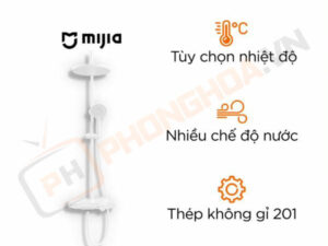 Bộ vòi sen đứng điều chỉnh nhiệt độ Xiaomi Mijia N1-Model 2024