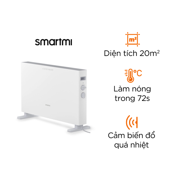 Máy Sưởi Xiaomi Smartmi 1S DNQ04ZM Nút Vặn