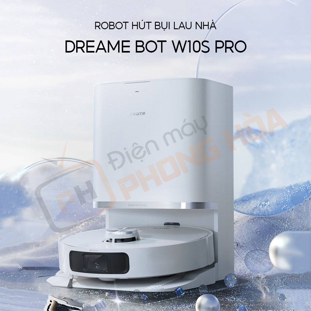 Robot hút bụi lau nhà Dreame Bot W10s Pro