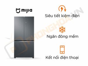 Tủ Lạnh 4 Cánh Đá Pha Lê Xiaomi Mijia 550L