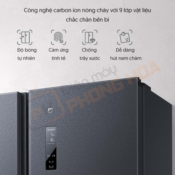 Tủ lạnh Mijia 536l được làm từ 9 lớp vật liệu