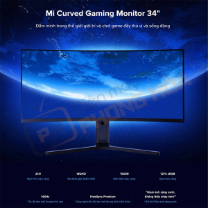 Màn hình PC Xiaomi Mi Curved Gaming Monitor 34 inch