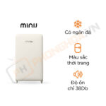 Tủ Lạnh Xiaomi MiniJ Retro 121L Màu Be