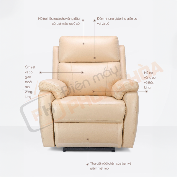 Ghế Sofa Điện Da Bò Xiaomi 8H