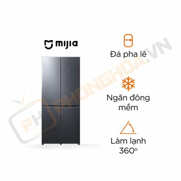 Tủ Lạnh 4 Cánh Xiaomi Mijia 603L Đá Pha Lê