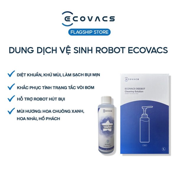 Nước lau sàn chuyên dụng cho Robot Ecovacs Deebot 110ml
