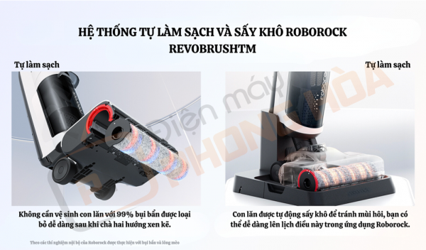 Máy hút bụi lau nhà khô ướt Roborock Dyad Air