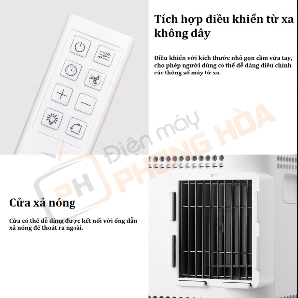 Điều hòa di động New Widetech KY-26EAW1 9000BTU