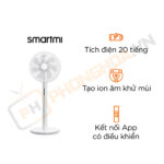 Quạt Tích Điện Thông Minh Xiaomi Smartmi Gen 3 - Bản Quốc Tế