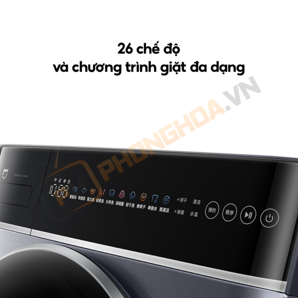 26 Chương trình giặt đa dạng