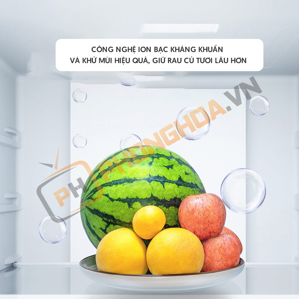 Tủ lạnh Xiaomi Mijia 520L trang bị bộ lọc cao cấp khử khuẩn