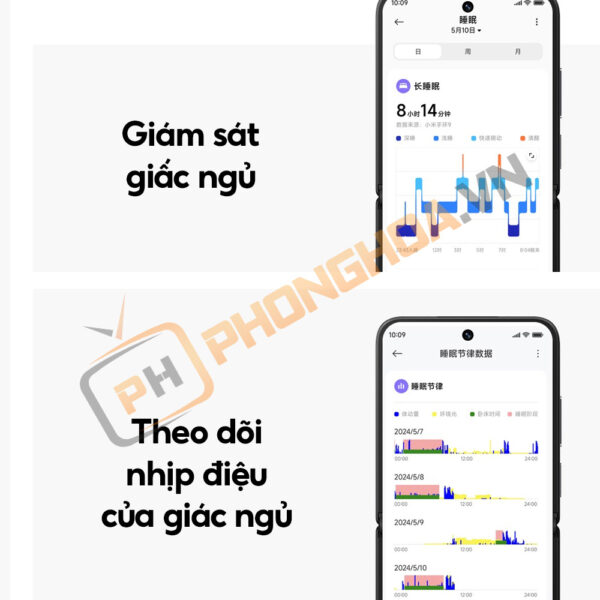 Theo dõi và quản lý sức khỏe giấc ngủ