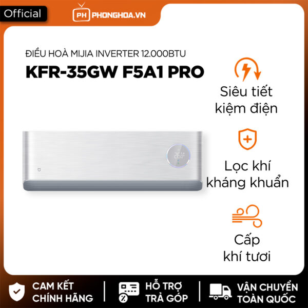 Điều hoà 2 chiều Xiaomi Mijia Inverter F5A1 Pro KFR-35GW/12.000BTU