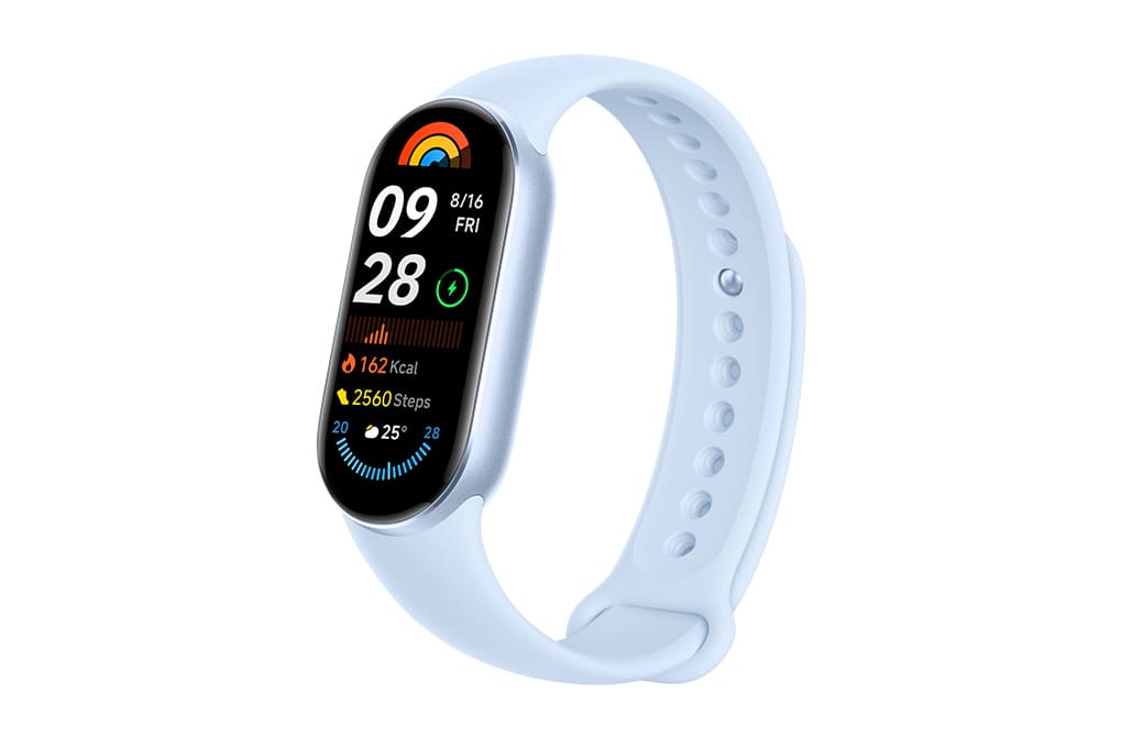 Mi Band 9 với loại khung kim sang trọng và màn hình AMOLED rộng lớn