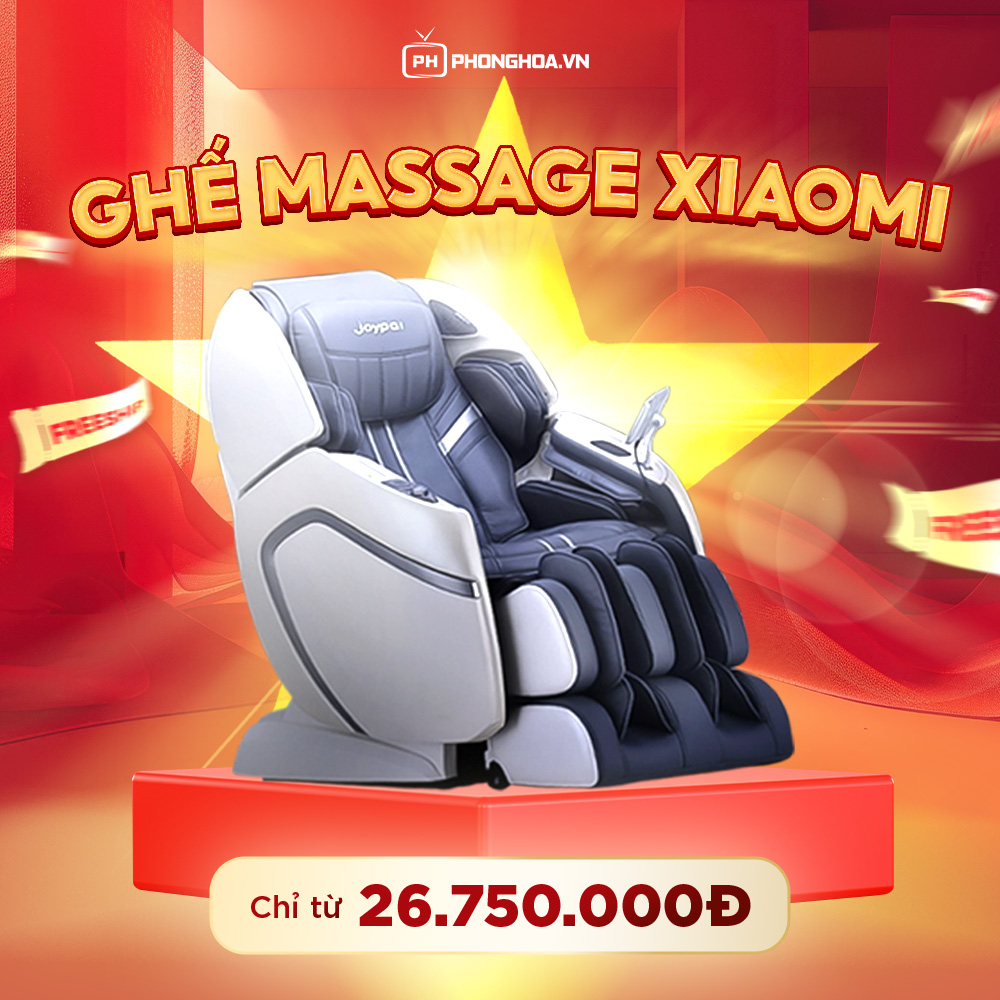 Sale tưng bừng - Mừng Quốc Khánh 2/9 ngành hàng ghế massage