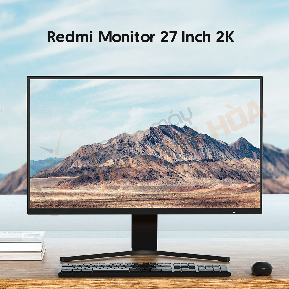 Màn hình Xiaomi 27 inch 2K thiết kế viền siêu mỏng ở ba cạnh