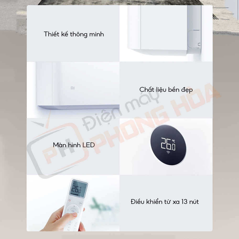 Ưu điểm ấn tượng của điều hòa 2 chiều 12000btu Xiaomi Mijia KFR-35GW/N1A3