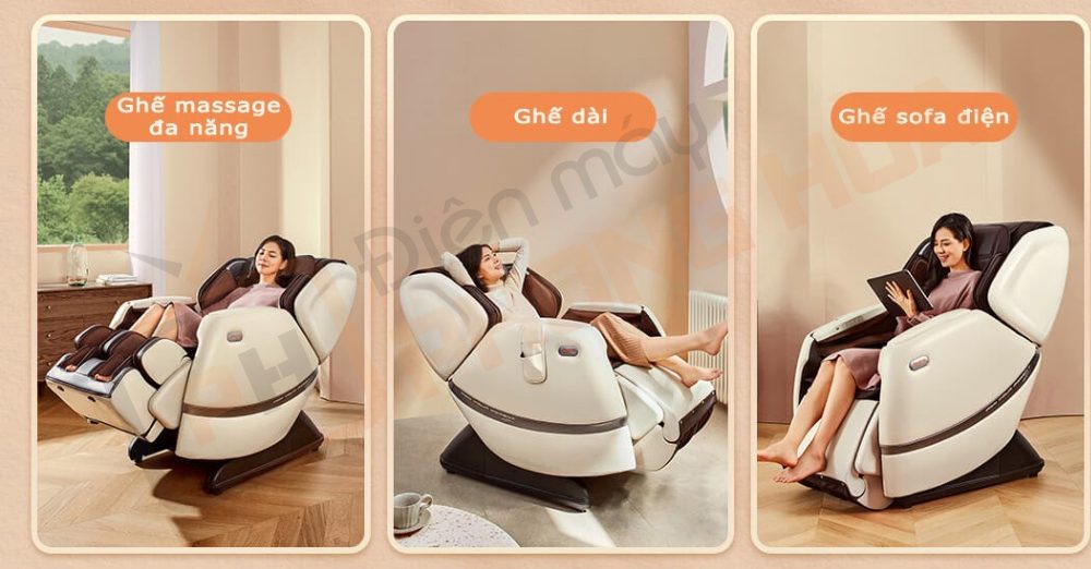 Ghế Massage Xiaomi Joypal V2 EC-6261A mang lại trải nghiệm hoàn hảo