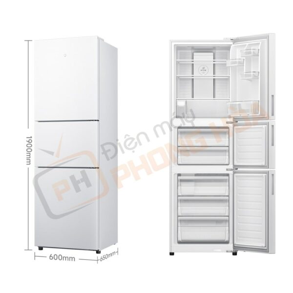 Tủ lạnh 3 cánh Xiaomi Mijia 303L