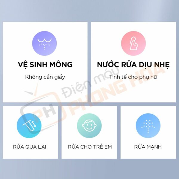 5 chế độ làm sạch