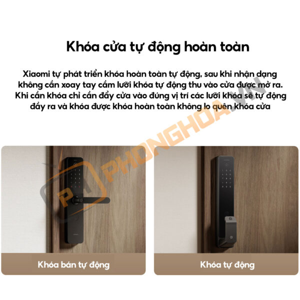 Khoá cửa tự động hoàn toàn