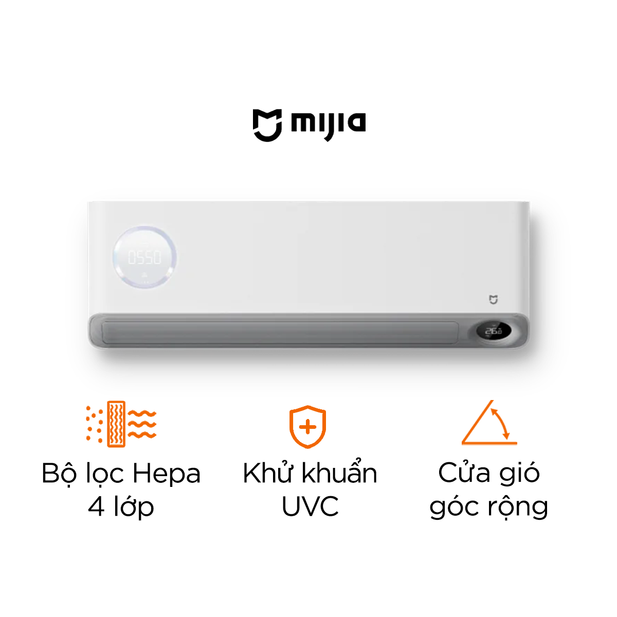 Điều Hòa 2 chiều Xiaomi Inverter KFR-35GW/F1A1 – 1.5HP/12.000BTU