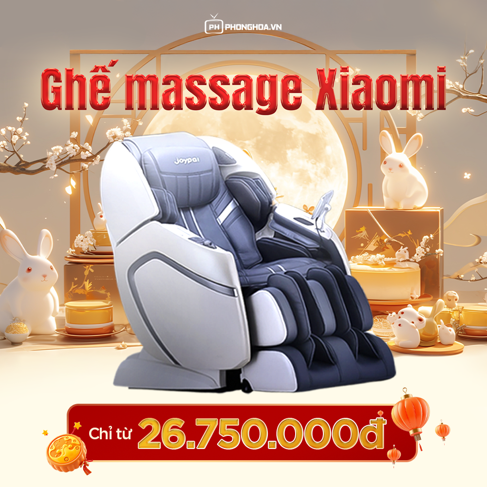 Siêu sale Trung thu với ngành hàng ghế massage