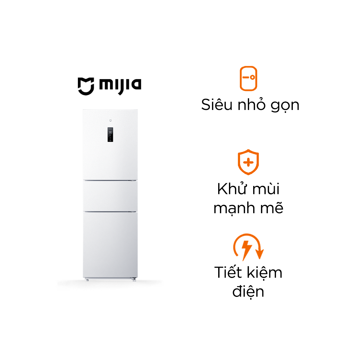 Tủ lạnh 3 cánh Xiaomi Mijia 256L