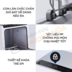 Máy rửa bát Xiaomi Mijia VDW0401M 4 bộ