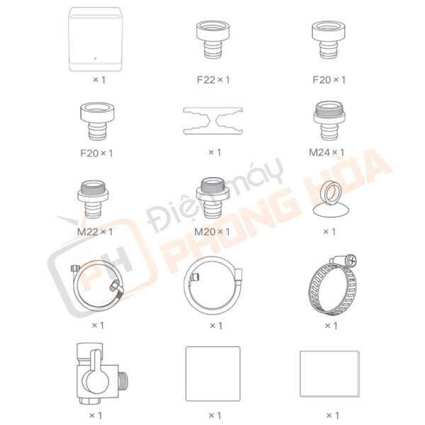 Máy rửa bát Xiaomi Mijia VDW0401M 4 bộ