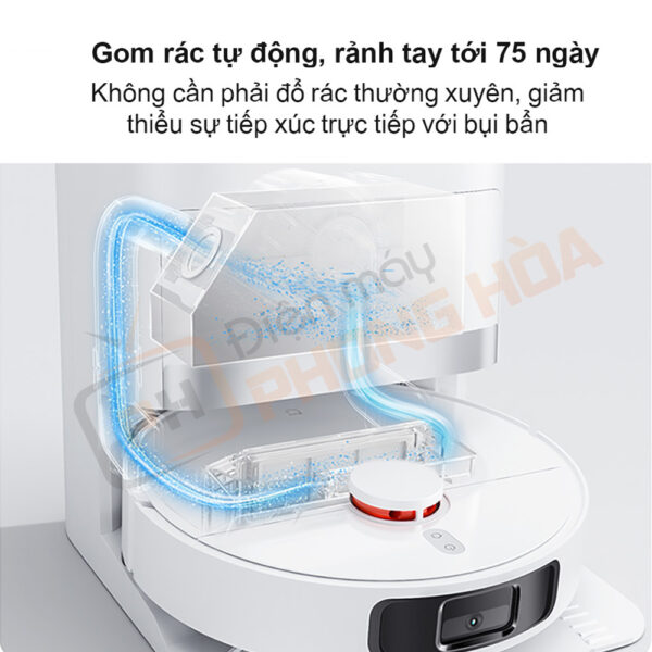 Gom rác tự động, rảnh tay tới 75 ngày