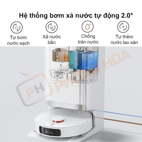 Hệ thống này được thiết kế với chức năng chống tràn nước