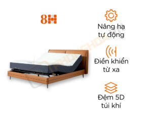 Giường điện thông minh Xiaomi 8H DT Max (kèm đệm 5D)