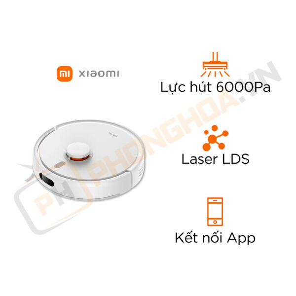 Robot hút bụi lau nhà Xiaomi S20+ Bản Quốc Tế- Màu đen