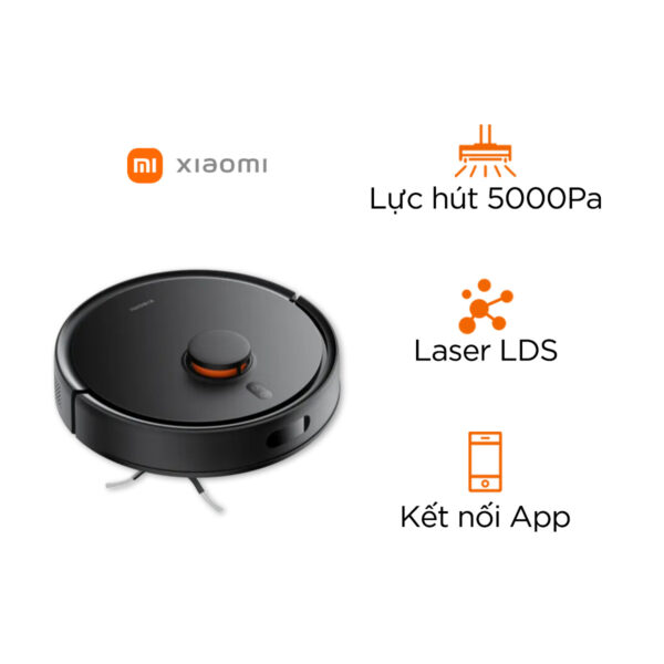 Robot hút bụi lau nhà Xiaomi S20- Bản Quốc Tế- Màu Đen