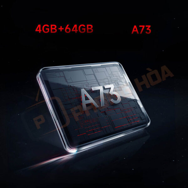 Bộ xử lý A73 lõi tứ cùng bộ nhớ 4GB+64GB